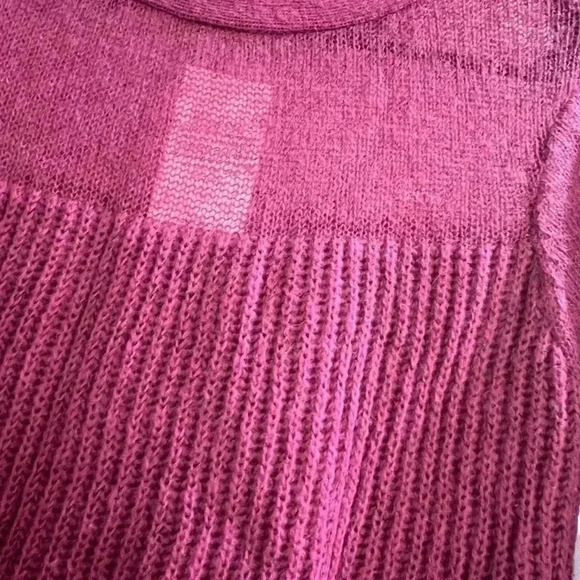 Ella moss size S women’s knit sweater penelope Malaga magenta pink - Picture 4 of 10